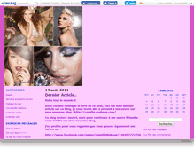 Tablet Screenshot of camillemakeup.canalblog.com