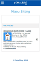 Mobile Screenshot of miaousitting.canalblog.com