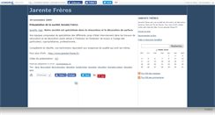 Desktop Screenshot of jarentefreres.canalblog.com