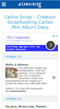 Mobile Screenshot of celinescrap.canalblog.com