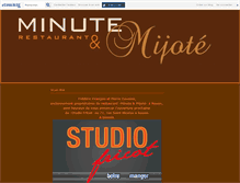 Tablet Screenshot of minutemijote.canalblog.com