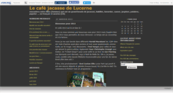 Desktop Screenshot of cafejacasse.canalblog.com