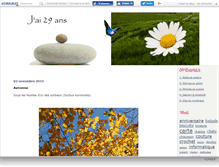 Tablet Screenshot of jai29ans.canalblog.com