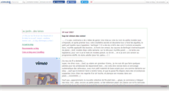 Desktop Screenshot of jardindeslaines.canalblog.com