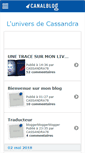 Mobile Screenshot of cassandra78.canalblog.com