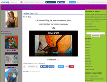 Tablet Screenshot of melusine18.canalblog.com