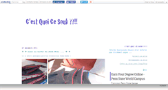Desktop Screenshot of cquoicesouk.canalblog.com