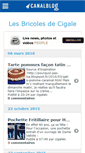 Mobile Screenshot of cigalelc.canalblog.com