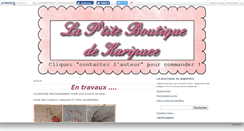 Desktop Screenshot of boutiquekaripuce.canalblog.com