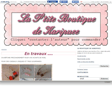 Tablet Screenshot of boutiquekaripuce.canalblog.com