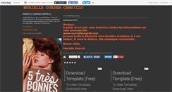 Desktop Screenshot of murielleouarab.canalblog.com