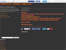 Tablet Screenshot of murielleouarab.canalblog.com