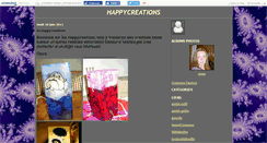 Desktop Screenshot of happycreations.canalblog.com