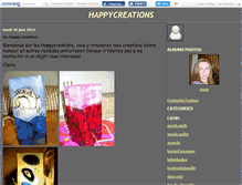 Tablet Screenshot of happycreations.canalblog.com