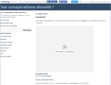 Tablet Screenshot of conspiration.canalblog.com