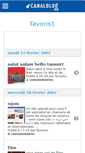 Mobile Screenshot of favoris1.canalblog.com