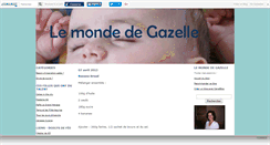 Desktop Screenshot of lemondedegazelle.canalblog.com