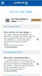 Mobile Screenshot of lnontheweb.canalblog.com