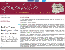 Tablet Screenshot of genealalie.canalblog.com