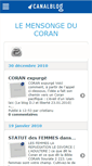 Mobile Screenshot of cristianu.canalblog.com