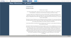 Desktop Screenshot of mesmiminesetmoi.canalblog.com