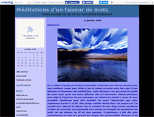 Tablet Screenshot of faiseurdemots.canalblog.com