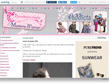 Tablet Screenshot of madamemamanfans.canalblog.com