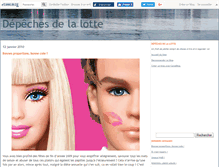 Tablet Screenshot of lotte.canalblog.com