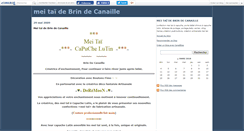 Desktop Screenshot of brindecanaille.canalblog.com