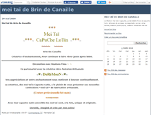 Tablet Screenshot of brindecanaille.canalblog.com