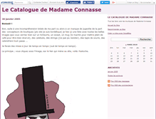 Tablet Screenshot of connassecatalogu.canalblog.com