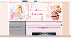 Desktop Screenshot of lesdelicesalexia.canalblog.com