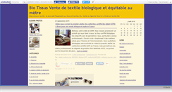 Desktop Screenshot of biotissus.canalblog.com