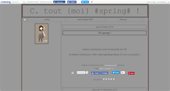 Desktop Screenshot of ctoutmoivoila.canalblog.com