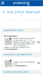 Mobile Screenshot of ctoutmoivoila.canalblog.com