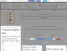 Tablet Screenshot of ctoutmoivoila.canalblog.com