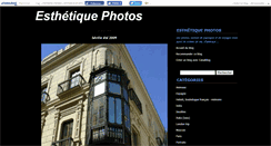 Desktop Screenshot of esthetik.canalblog.com