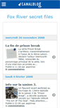 Mobile Screenshot of foxriversecrets.canalblog.com