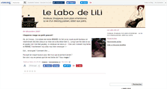 Desktop Screenshot of lelabodelili.canalblog.com