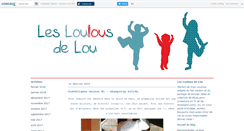 Desktop Screenshot of lesloulousdelou.canalblog.com