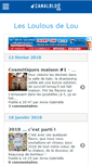 Mobile Screenshot of lesloulousdelou.canalblog.com