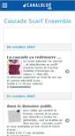Mobile Screenshot of cascadescarf.canalblog.com