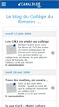 Mobile Screenshot of cdidurimorin.canalblog.com