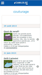 Mobile Screenshot of missperipeties.canalblog.com
