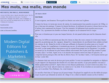 Tablet Screenshot of mamallemonmonde.canalblog.com