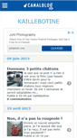 Mobile Screenshot of kaillebotine.canalblog.com