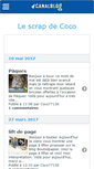 Mobile Screenshot of lescrapdecoco.canalblog.com
