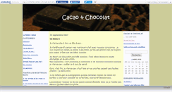 Desktop Screenshot of cacaochocolat.canalblog.com