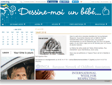 Tablet Screenshot of dessinemoiunbebe.canalblog.com