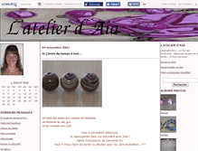 Tablet Screenshot of latelierdaia.canalblog.com